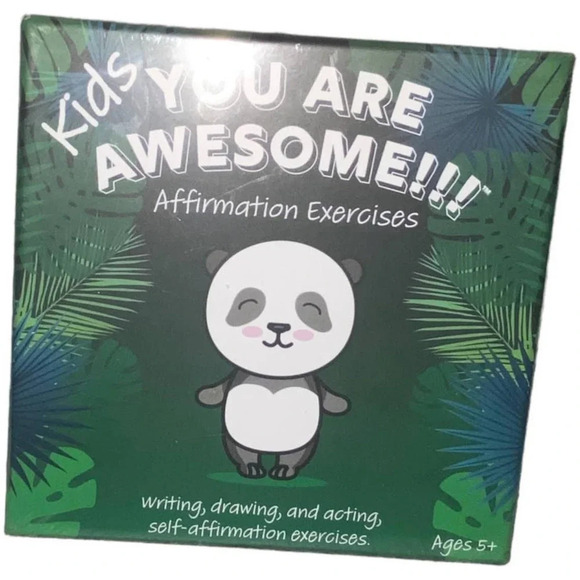 Kids You Are Awesome Affirmation Exercises Ages 5+ Writing Drawing And Acting - Picture 1 of 3